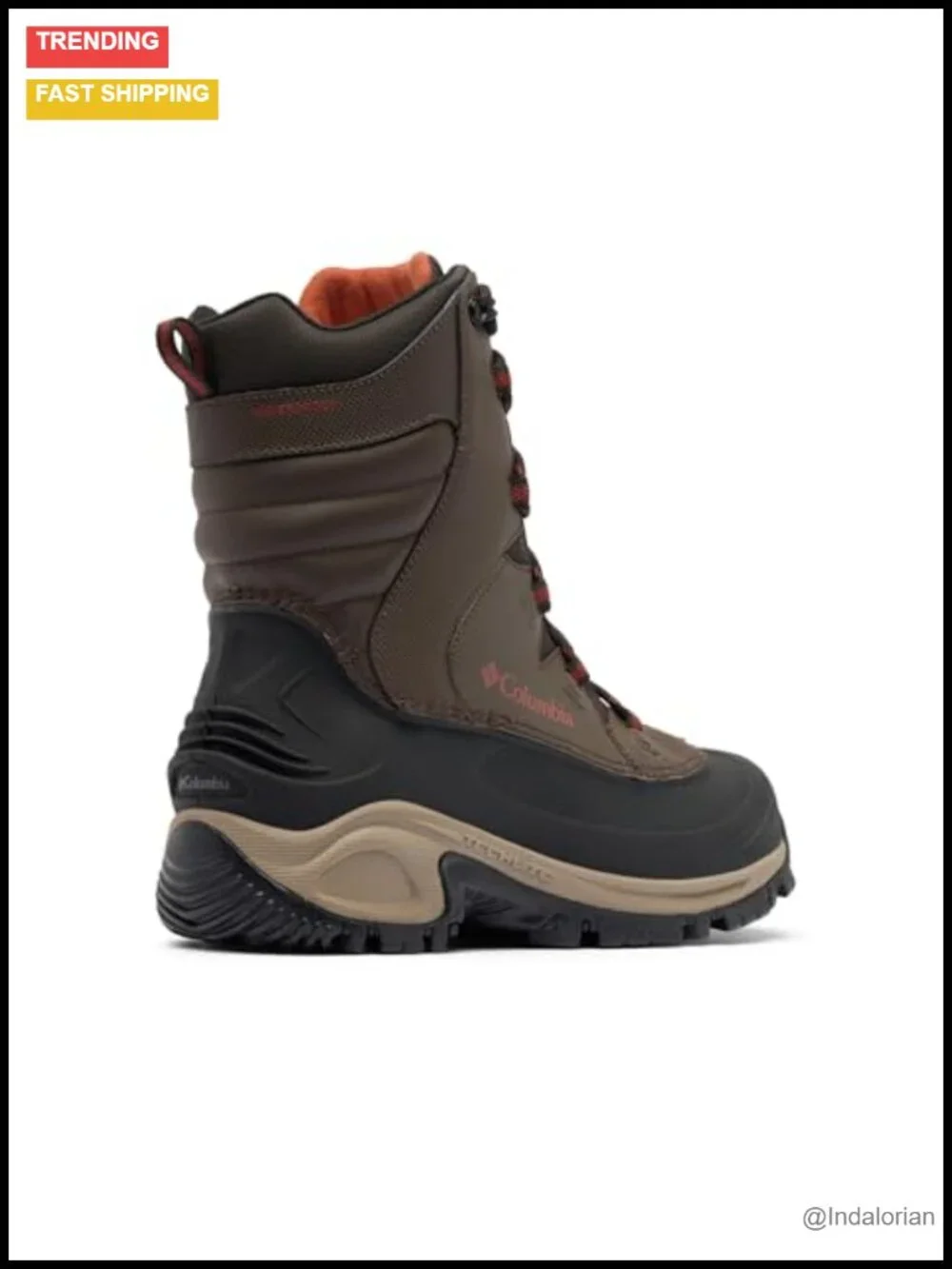 Men's Waterproof Snow Boots 200g Insulation Lace-Up